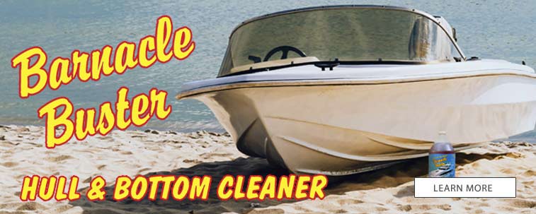 A heavy-duty acid-based cleaner for the quick removal of barnacles, rust and algae.