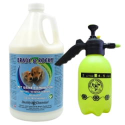 Brady and Rocky's Pet Urine Eliminator with Sprayer - SPY-475