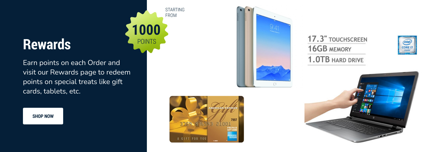 Check out our rewards program!