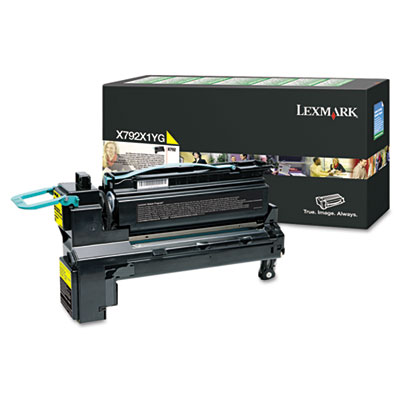 X792x1yg Return Program Extra High-Yield Toner, 20,000 Page-