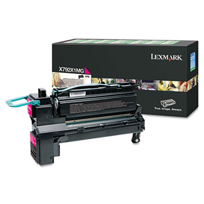 X792x1mg Return Program Extra High-Yield Toner, 20,000 Page-