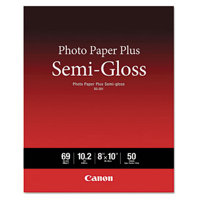 Photo Paper Plus Semi-Gloss, 10.2 mil, 8 x 10, Semi-Gloss Wh