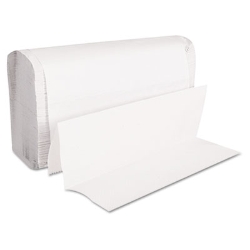 Folded Paper Towels, Multifold, 9 x 9.45, White, 250 Towels/