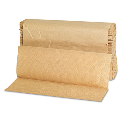 Folded Paper Towels, Multifold, 9 x 9.45, Natural, 250 Towel