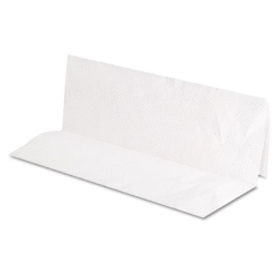Folded Paper Towels, Multifold, 9 x 9.45, White, 250 Towels/