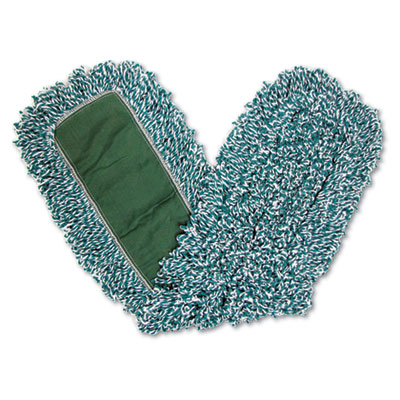 Dust Mop Heads, 36', Looped End, Microfiber