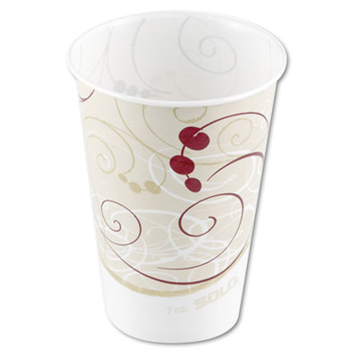 Symphony Design Wax-Coated Paper Cold Cups, ProPlanet Seal, 