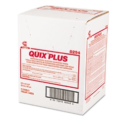 Quix Plus Cleaning and Sanitizing Towels, 13.5 x 20, Pink, 7