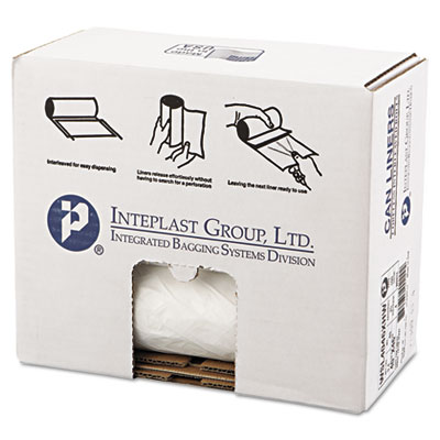 Low-Density Commercial Can Liners, 45 gal, 0.7 mil, 40" x 46