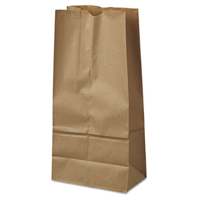 Grocery Paper Bags, 16# Size, 40# Basis Weight, 7.75" x 4.75