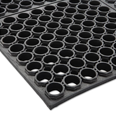 Safewalk Heavy-Duty Anti-Fatigue Drainage Mat, 0.88" Thick,