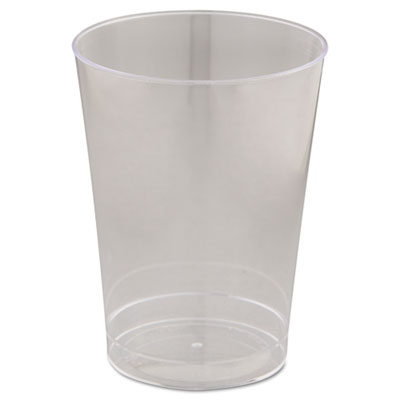 Comet Plastic Tumblers, 10 Oz, Clear, 25/pack, 20 Packs/cart