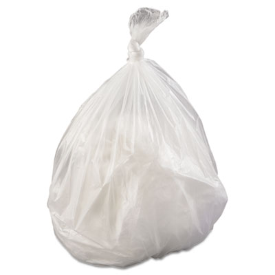 High-Density Commercial Can Liners, 45 gal, 17 mic, 40" x 48