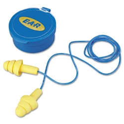 E-A-RUltraFit Reusable Earplugs, Corded, 25 dB NRR, One Size