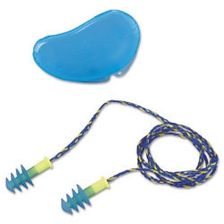 Fusion Multiple-Use Earplugs, Corded, 27 dB NRR, One Size Fi