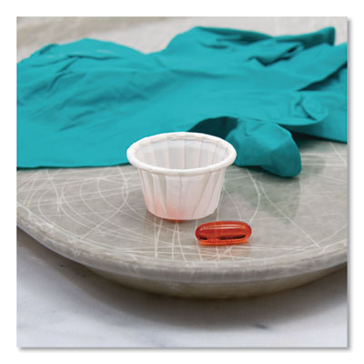 Paper Portion Cups, ProPlanet Seal, 0.5 oz, White, 250/Bag,