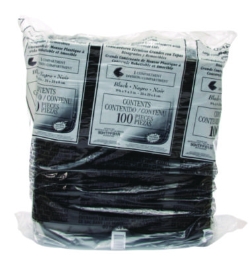 Insulated Foam Hinged Lid Containers, 9.01 x 9.4 x 3.1, Blac