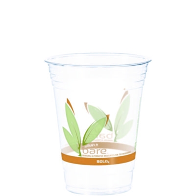 Bare Eco-Forward RPET Cold Cups ProPlanet Seal, 16 oz to 18 