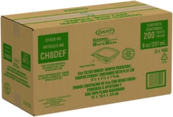 ClearPac SafeSeal Tamper-Resistant/Evident Containers, Flat