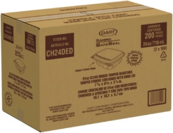 ClearPac SafeSeal Tamper-Resistant/Evident Containers, Domed