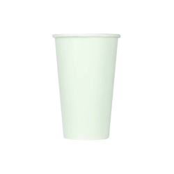 Double Poly Paper Cold Cups, 16 oz, White, 1,000/Carton