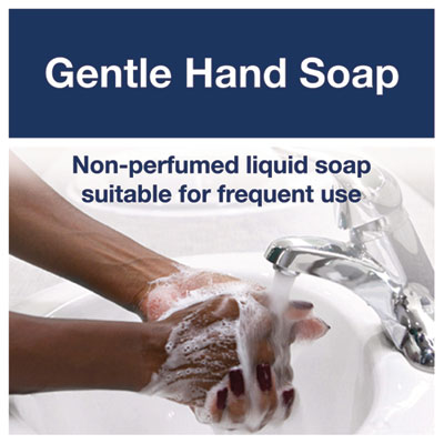 Odor-Control Hand Soap Liquid S4 Refill, Perfume-Free, 1 L,