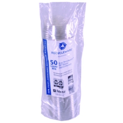 Recycleware Round Deli Container, 8 oz, 4.6" Diameter x 1.7"