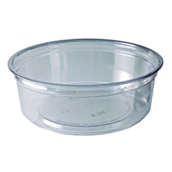 Recycleware Round Deli Container, 8 oz, 4.6" Diameter x 1.7"