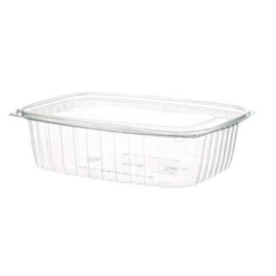 Renewable and Compostable Rectangular Deli Containers, 48 oz