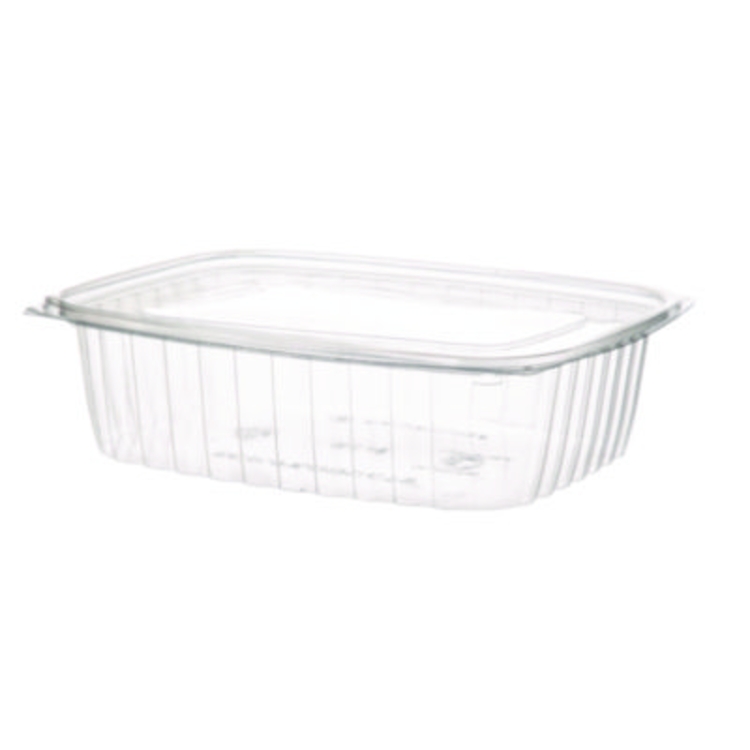 Renewable and Compostable Rectangular Deli Containers, 48 oz