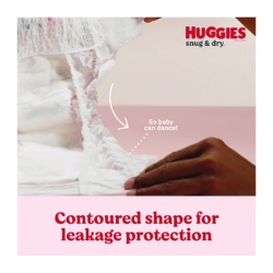 Snug and Dry Diapers, Size 5, 27 plus lbs, 136/Carton