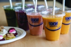 BlueStripe Recycled Content Cold Cup Flat Lids, Fits 9 oz to