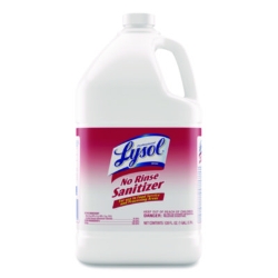 No Rinse Sanitizer Concentrate, Unscented, 1 gal Bottle, 4/C