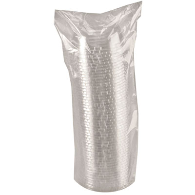 Kal-Clear/Nexclear Drink Cup Lids, Squat Dome Lid with 1.75"