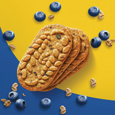 belVita Breakfast Biscuits, 1.76 oz Pack, Blueberry, 8 Packs