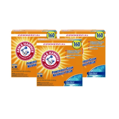 Powder Laundry Detergent, Clean Burst Scent, 9.86 lb Box, 3/