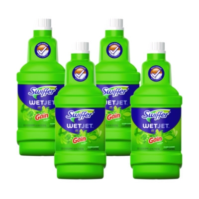 WetJet System Cleaning-Solution Refill, Gain Scent, 1.25 L B
