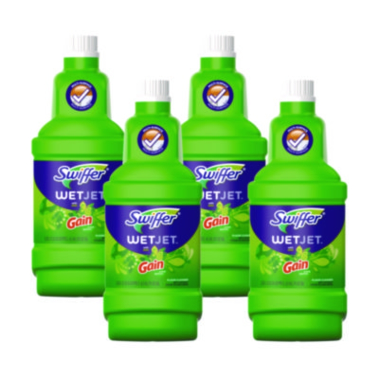 WetJet System Cleaning-Solution Refill, Gain Scent, 1.25 L B