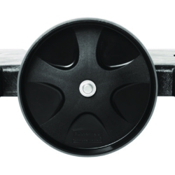 BRUTE Tandem Dolly, Two-Container, 300 lb Capacity, 20.25w x