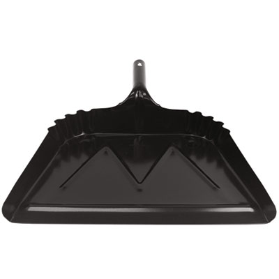Heavy-Duty Commercial Dust Pan, 16 X 15.5, 5.38" Handle, 20-