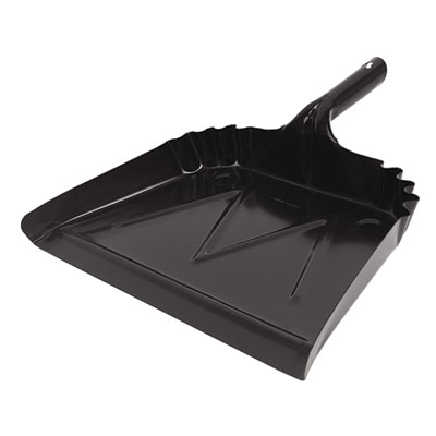 Heavy-Duty Commercial Dust Pan, 16 X 15.5, 5.38" Handle, 20-