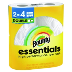 Essentials Select-A-Size Kitchen Roll Paper Towels, 2-Ply, W