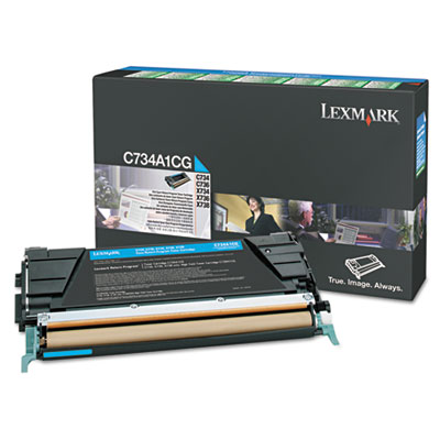 X748h1cg Return Program High-Yield Toner, 10,000 Page-Yield,