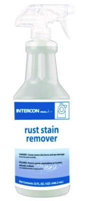 Rust Stain Remover, Unscented, 32 oz Spray Bottle, 6/Carton