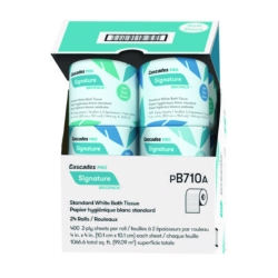 Signature Bath Tissue, Septic Safe, 2-Ply, White, 400 Sheets