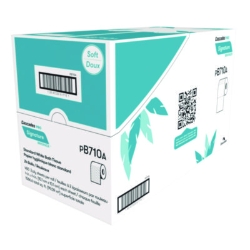 Signature Bath Tissue, Septic Safe, 2-Ply, White, 400 Sheets