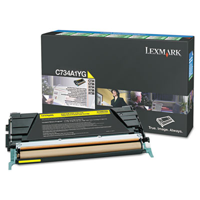 C748h1yg Return Program High-Yield Toner, 10,000 Page-Yield,