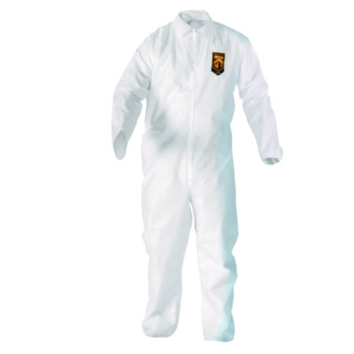 A20 Breathable Particle Protection Coveralls, Zip Front, Ela