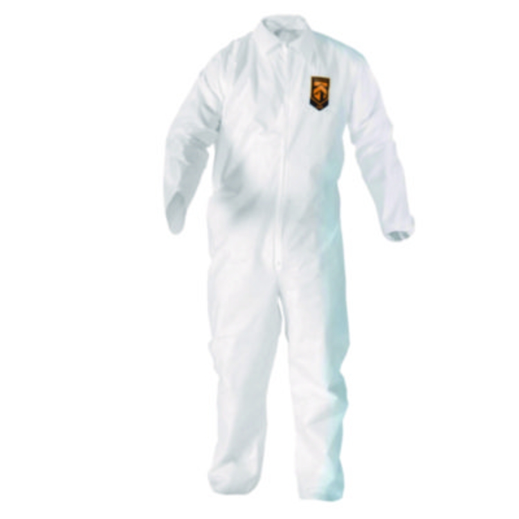A20 Breathable Particle Protection Coveralls, Zip Front, Ela