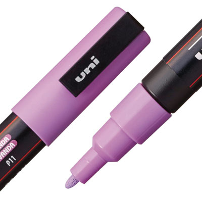 Water-Based Paint Markers, Fine Bullet Tip, 0.9 mm/1.3 mm, A